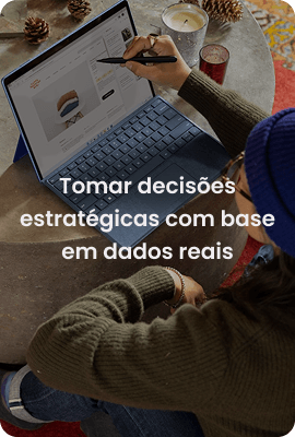 Tomar decisões estratégicas com base em dados reais